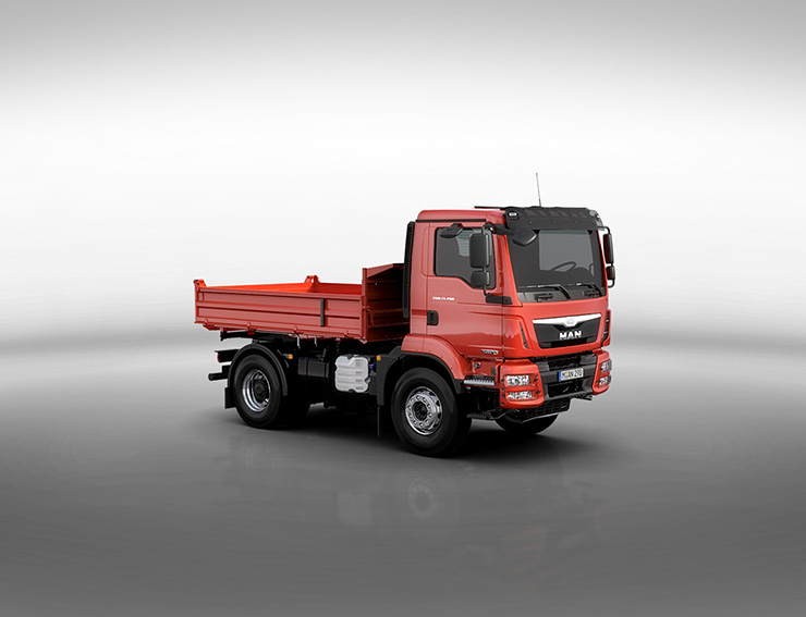 Man Tgm On The Building Site Traffic Man Truck Yemen